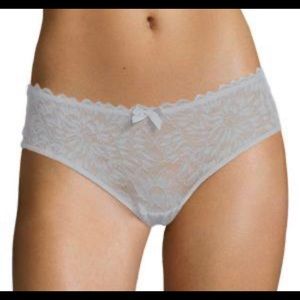 Eberjey Daria Hipster panty Vapor grey sky S nwt
